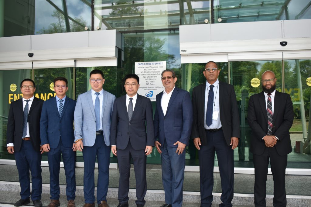 Head of Beijing Construction Engineering Group Co. Ltd. pays courtesy call to e TecK